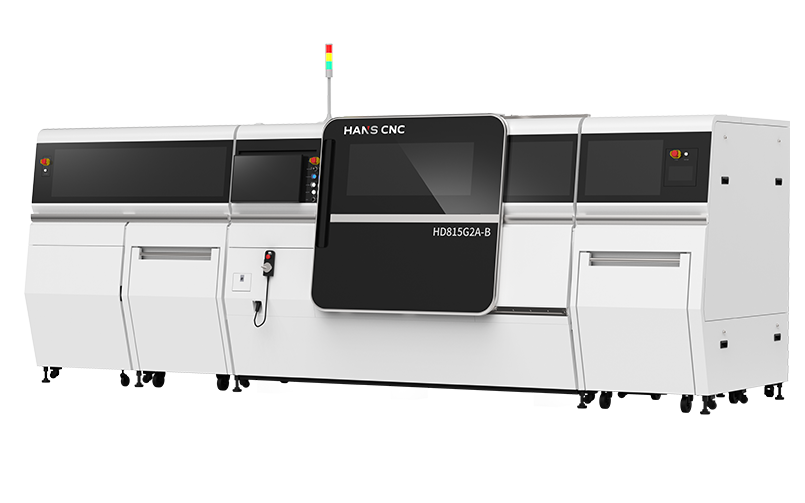 Double-Platform Two-Beam CO₂ Laser Drilling Machine