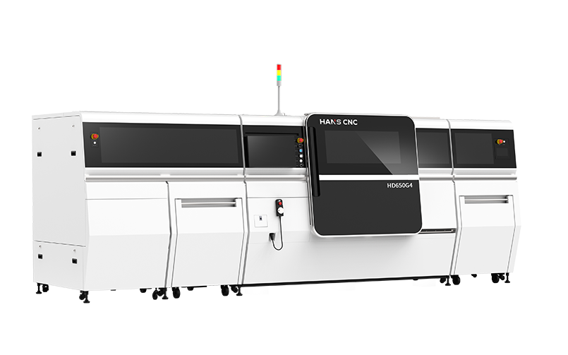 Double-Platform Two-Beam Laser Drilling Machine