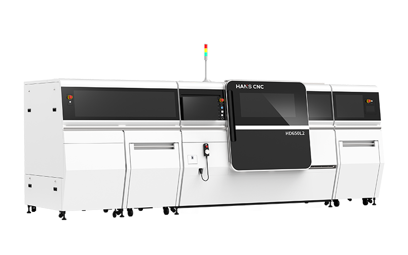 Double-Platform Two-Beam Laser Drilling Machine